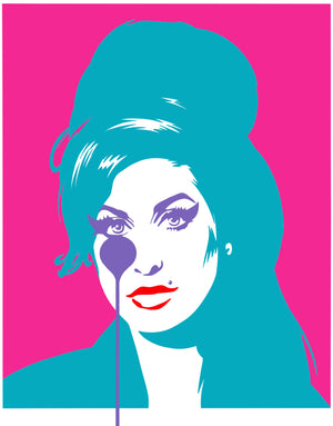 *NEW* Amy Winehouse prints HANDFINISHED