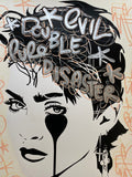 Madonna - Double Disaster           CLICK ON *PURE EVIL* FOR MORE EXCLUSIVE HANDFINISHED PIECES