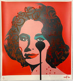 Handfinished Liz Taylor Classic - can you see.. the blood