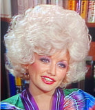 Dolly Parton - 80’s Pure Love Embossed Silver Leaf print
