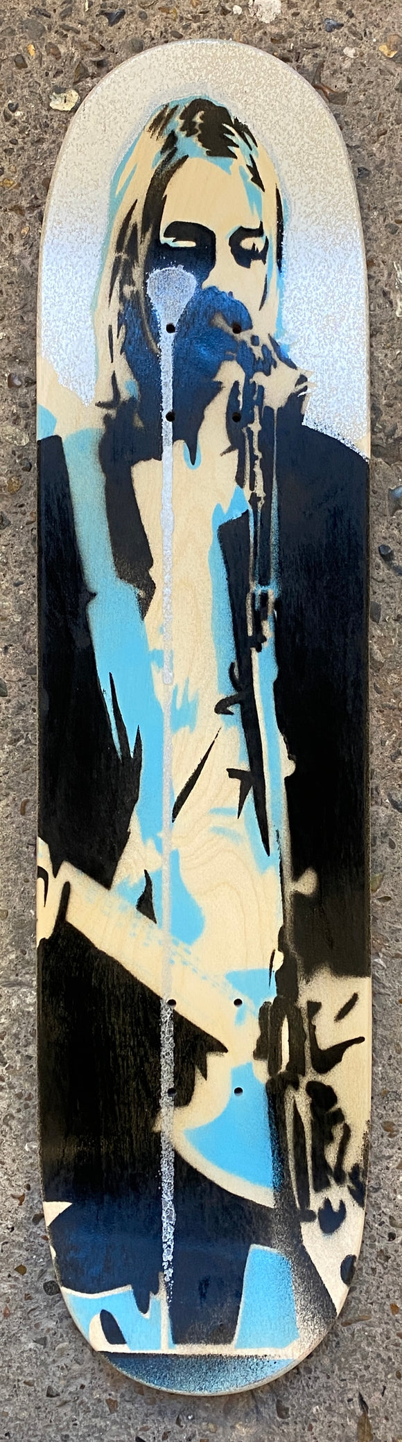 Pure Evil Skateboard - Kurt Cobain Bored