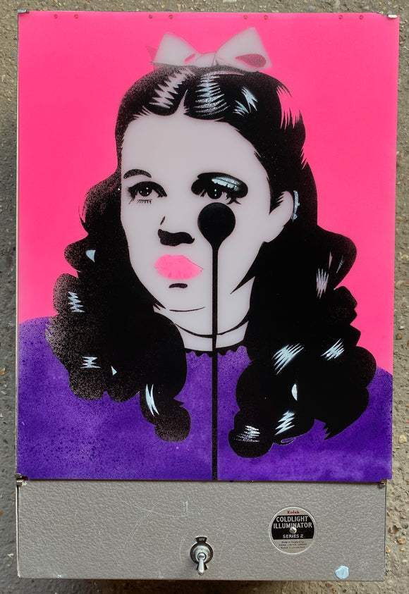 Judy Garland - Dorothy - KODAK coldlight Illuminator X-Ray Box