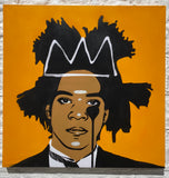 King SAMO - mellow yellow 1m x 1m canvas