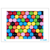 Kelly-Anne Davitt - Gobstopper Wall - Giclee Print