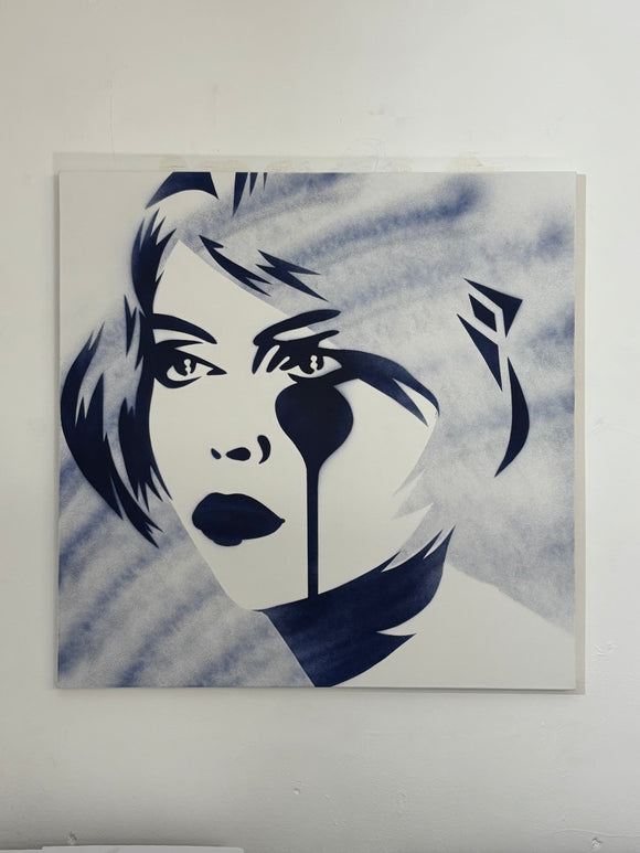 Blondie - Black Heart of Glass - Canvas