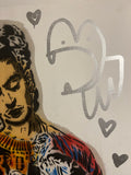 Cartoonneros/Pure Evil colllab - Tall Frida canvas