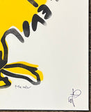 Joe Cool - Yellow - Original Painting on Canvas