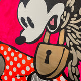 MASSIVE Opiummm Canvas = Flouro pink