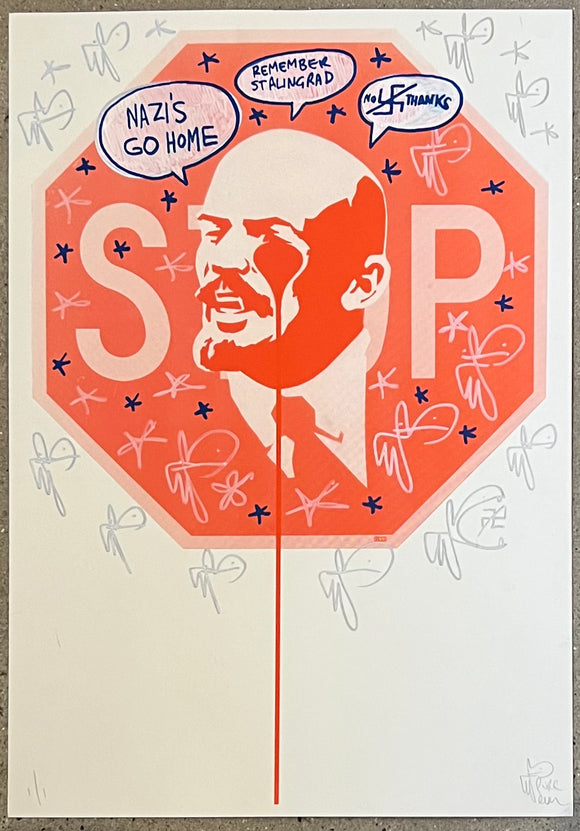 Handfinished ACBF print - Remember Stalingrad