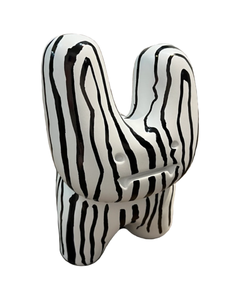 HANDFINISHED BIG BUNNY - Skinny Zebra