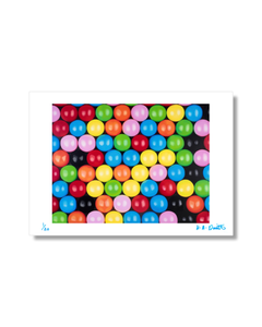 Kelly-Anne Davitt - Gobstopper Wall - Giclee Print