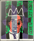 King Samo - Gone to get ribs Tagged Basquiat Collage