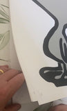 I’m a Mess- Silver Screenprint Edition of 10.
