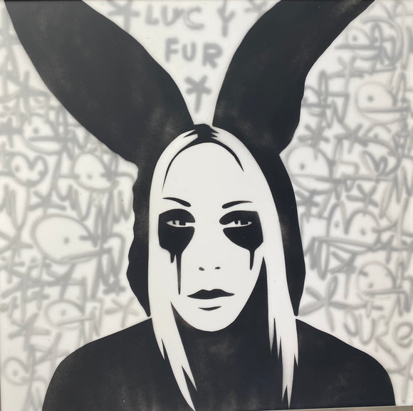 Lucy Fur - Metal Light Box