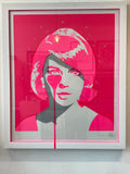 Natalie Wood in inner edge glow frame - Robert Wagner’s Nightmare - Acid trip