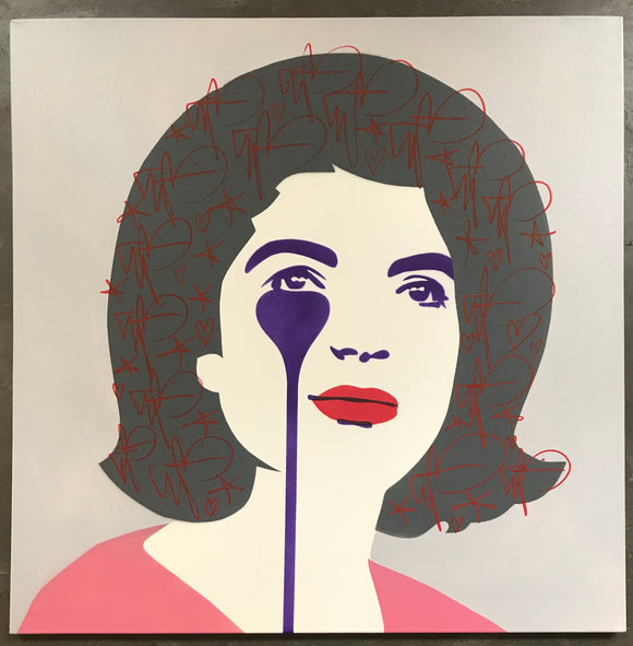 Aristotle Onassis' Nightmare  - Grey with Bloody Tags