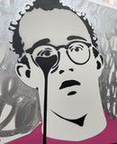Keith Haring’s Nightmare - silver gloop
