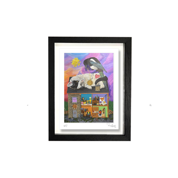 David Rohms - Maggies doll house - Giclee Print – Edition