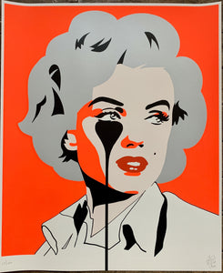 Arthur Miller’s Nightmare - Fluoro Marilyn Screenprint