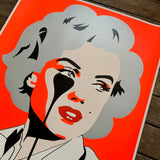 Arthur Miller’s Nightmare - Fluoro Marilyn Screenprint