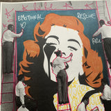 Handfinished mini print - Emotional Rescue Marilyn
