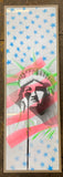 Deconstructed flag - Powdercoated custom light box