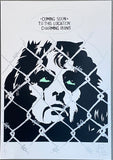 Alice Cooper Barbed wire  - Handfinished ACBF print