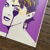 Lucky Star Lilac - Madonna Screenprint