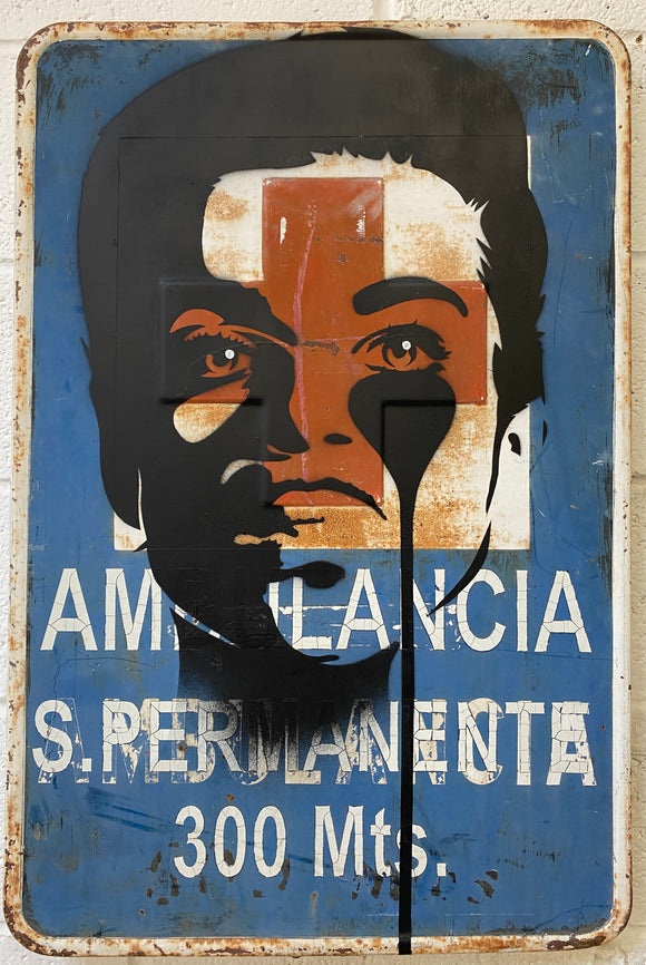 Pure Prince on Vintage Ambulance Sign