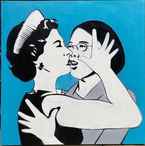 The Kiss - Queen Elizabeth & Tsai Ing Wen