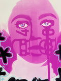 Handfinished print - Edie Icon