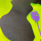 Clear Fluorescent Plastics - Richard Burtons nightmare Acid Lemon