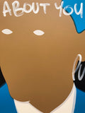 Crying Obama - my Therapist knows all about you handfinished screenprint