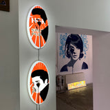 NGK Elvis Lightbox - Red Sign