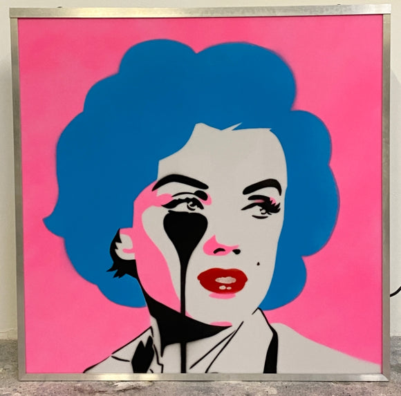 Arthur Miller’s Nightmare - Metal Light Box