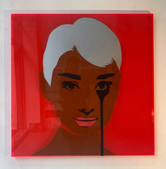 Clear Plastics - Red Audrey
