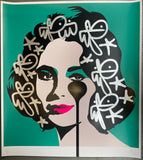 Handfinished Liz Taylor Classic - Pulling pints in Pontrydyfen